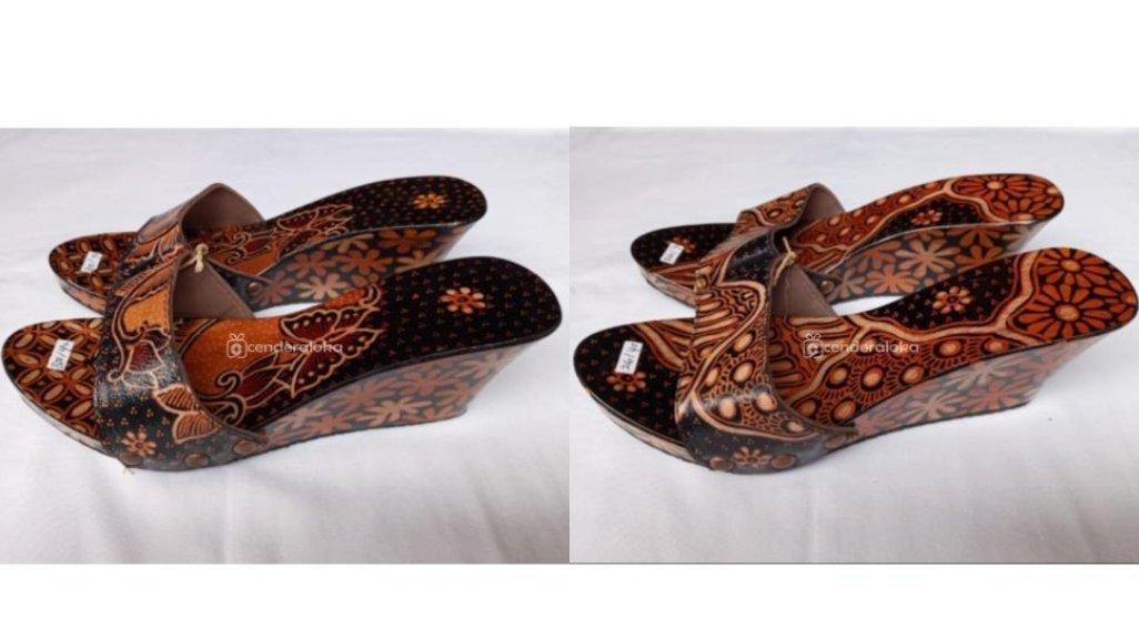 Sandal Kayu Batik.