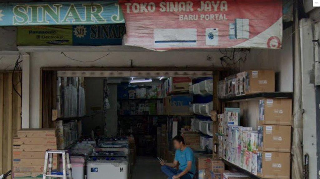 Foto Toko Sinar Jaya Baru Ciledug yang diambil Google Maps pada Agustus 2024.