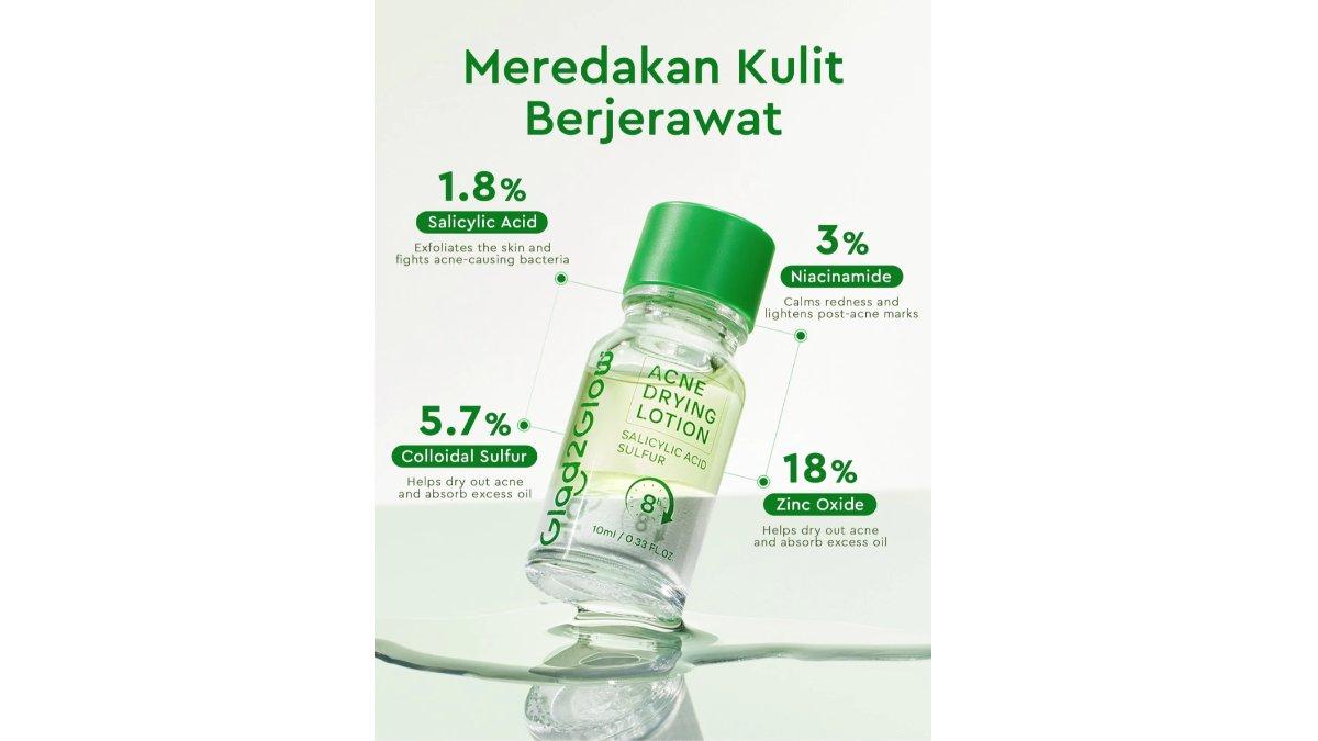 GLAD2GLOW Acne Drying Lotion