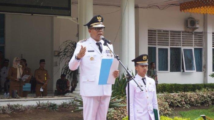 KADIS KESEHATAN Sumut Faisal Hasrimy. saat menjabat sebagai Pj Bupati Langkat, 
