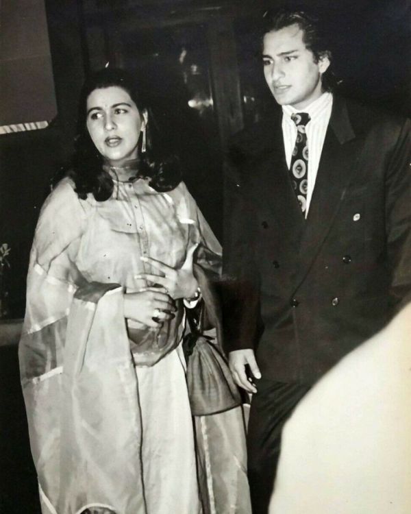 Saif Ali Khan And Amrita Singh Saif Ali Khan And Amrita Singh