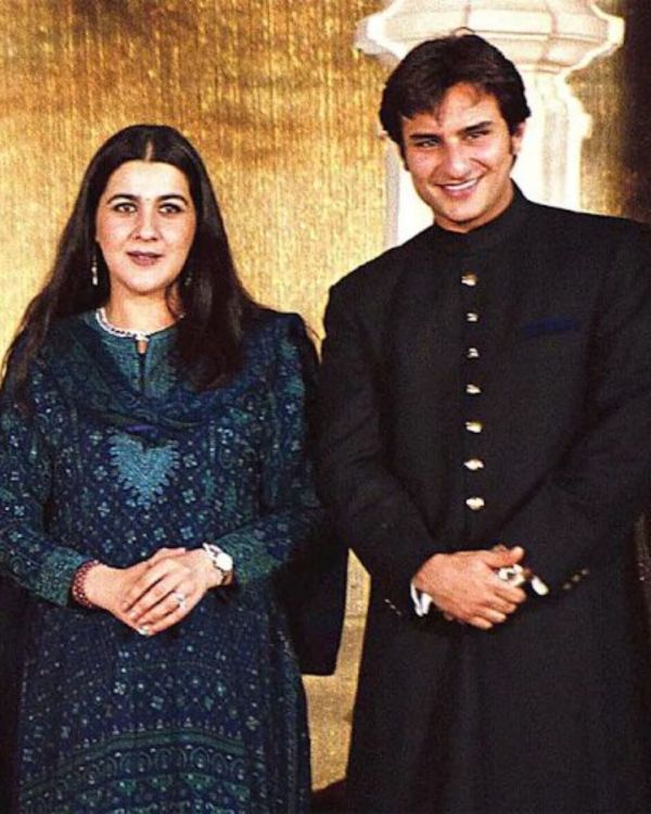 Saif Ali Khan And Amrita Singh Wedding Saif Ali Khan And Amrita Singh Wedding
