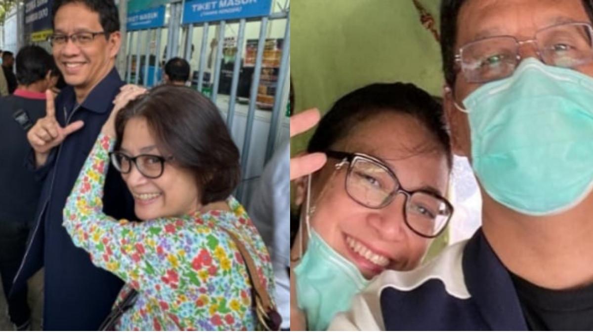 ISTRI MENKEU PURBAYA - Gaya sederhana istri Purbaya Yudhi Sadewa, yang selama ini jarang terekspos, ibunda Yudo Sadewa memilih gaya yang sederhana. Foto diolah pada 10 September 2025.