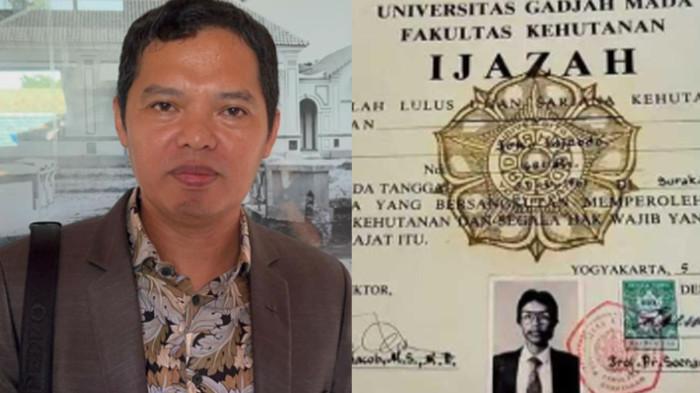 GUGAT - Sigit Pratomo, alumnus UGM yang gugat Jokowi gara-gara ijazah tak ditunjukkan ke publik.