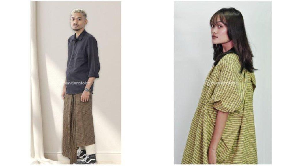 Kain Lurik Khas Pedan Klaten Bahan 100 Persen Katun.