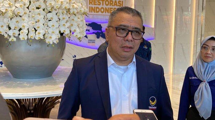 DIGELEDAH KPK - Ahmad Ali usai pertemuan dengan PKB di Nasdem Tower, Gondangdia, Jakarta Pusat, Rabu (6/9/2023). Rumahnya baru saja digeledah KPK.