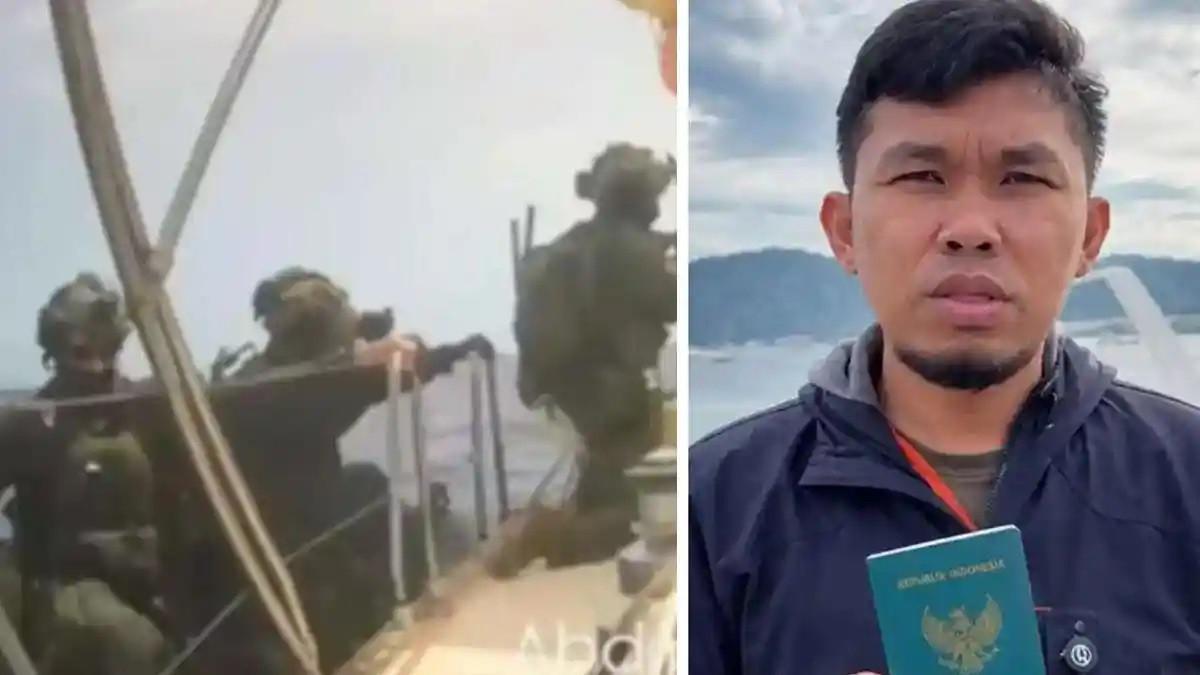 RELAWAN GAZA - Ayah Andi Angga Sempat Beri Pesan Menyentuh Sebelum Sang Anak Ditangkap Israel.