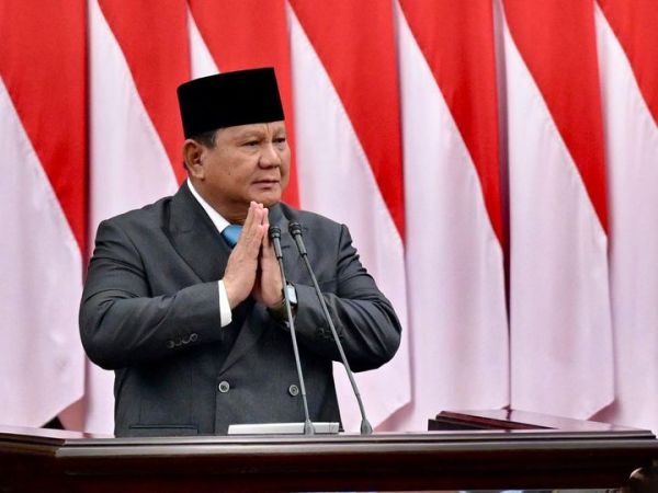 Presiden Prabowo Subianto saat pidato dalam Rapat Paripurna ke-19 DPR RI di kompleks Parlemen, Jakarta, Rabu (20/5/2026)