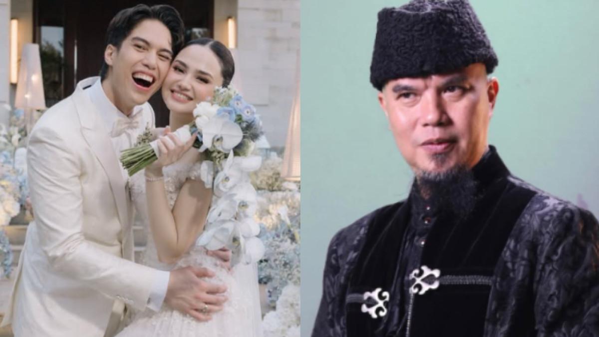 Ahmad Dhani secara terang-terangan mengungkap bahwa dirinya dan Maia Estianty menjadi donatur dalam pernikahan sang putra.