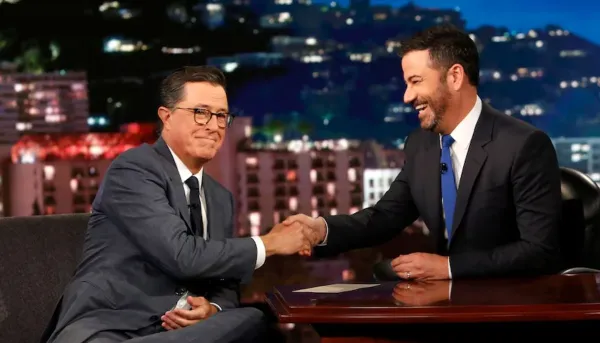 Jimmy Kimmel ashamed of authorities for pushing away Stephen Colberts show