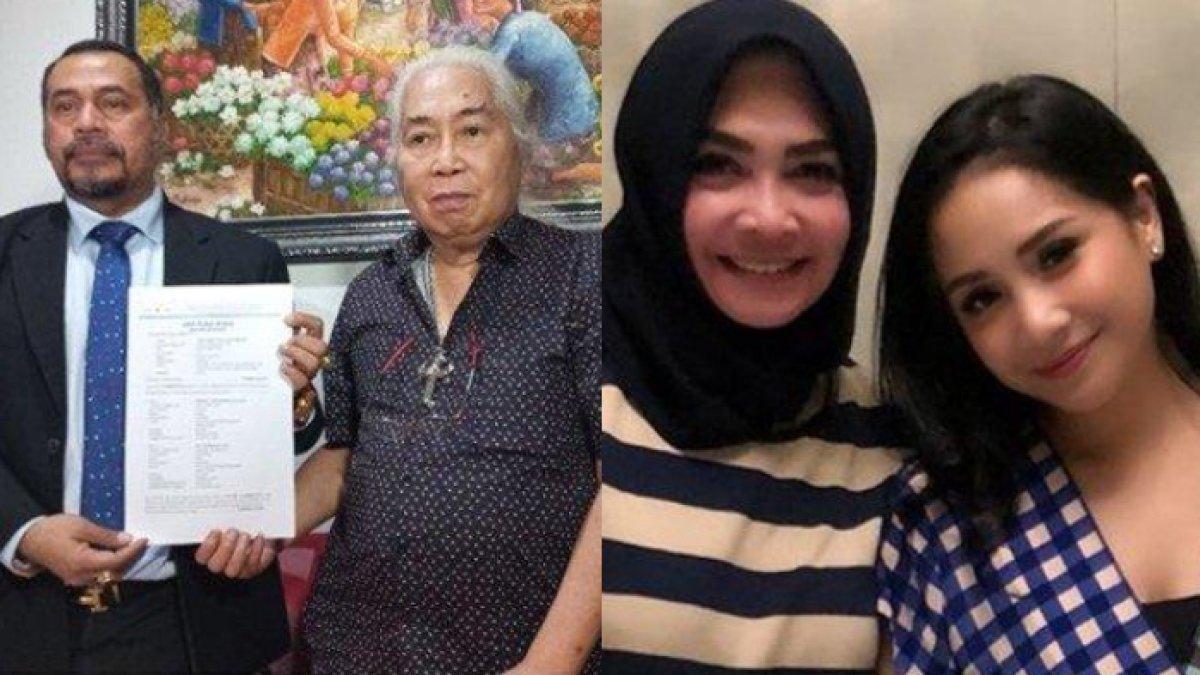 Ayah Nagita Slavina, Gideon Tengker menggugat Rieta Amilia soal harta gono gini.