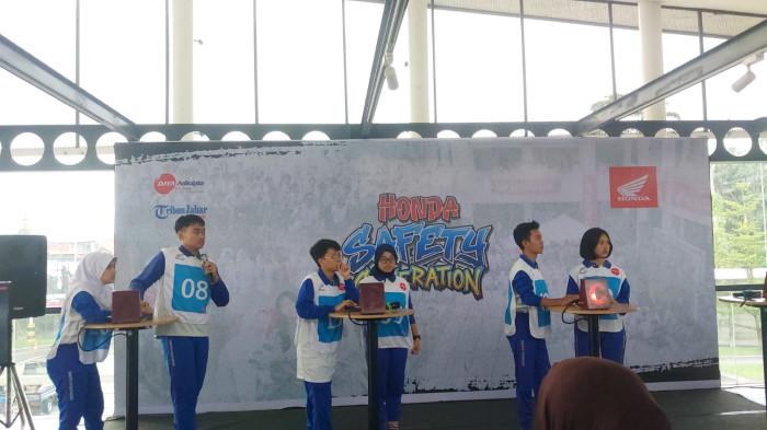 HONDA SAFETY GNERATION - Keseruan finalis Skill Competetion dalam Honda Safety Generation 2026 di Honda Safety Riding, Rabu (20/5/2026).