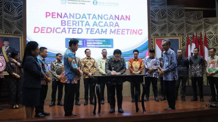 HADIR: Wakil Bupati Bolaang Mongondow, Sulawesi Utara (Sulut) Dony Lumenta, menghadiri agenda strategis Dedicated Team Meeting (DTM) Regional Investor Relations Unit (RIRU) Sulawesi Utara di, Kamis (21/05/2026). Wabup Bolmong Dony Lumenta mengatakan pihaknya selalu membuka lebar investor yang masuk.