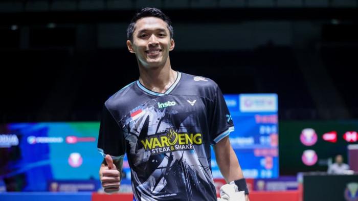 HASIL KONTRAS - Jonatan Christie (Jojo) sukses melaju ke babak 16 besar Malaysia Masters 2026 usai menundukkan wakil Denmark Magnus Johannesen dengan skor 21-9, 21-15 di Axiata Arena, Kuala Lumpur, Rabu (20/5/2026). Sementara itu, Mohammad Zaki Ubaidillah (Ubed) menciptakan kejutan besar dengan mengalahkan unggulan India Lakshya Sen 21-17, 21-11.