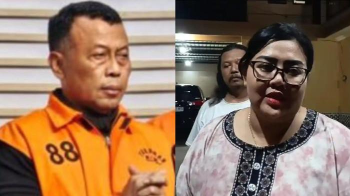 KORUPSI BUPATI PONOROGO - Pengusaha Pacitan, Citra Margaretha saat memberikan keterangan tentang penggeledahan di rumahnya, Desa Bangunsari, Kecamatan/Kabupaten Pacitan, Jatim. Citra menyebut penggeledahan itu berkaitan dengan pengembangan kasus dugaan tindak pidana pencucian uang (TPPU) yang menyeret Bupati Ponorogo nonaktif, Sugiri Sancoko.
