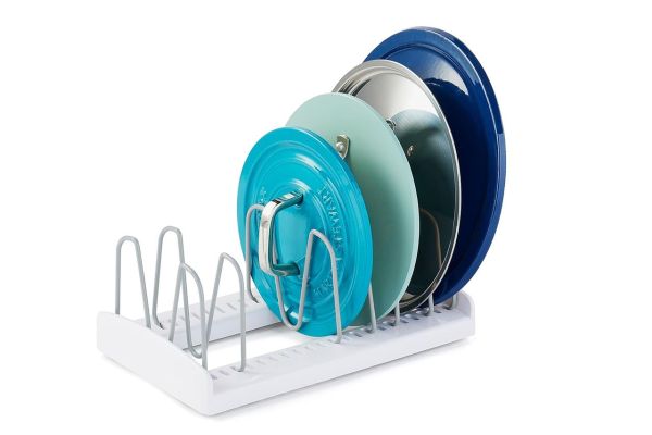YouCopia StoreMore Adjustable Pot Lid Organizer, Standard Credit: Amazon