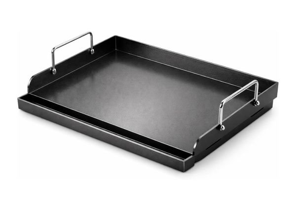 Utheer 17 x 13 x 2.6 Inch Nano-Ceramic Nonstick Griddle Plate for Gas and Charcoal Grills Credit: Amazon