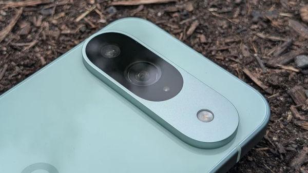 Close up of the Pixel 9's camera module