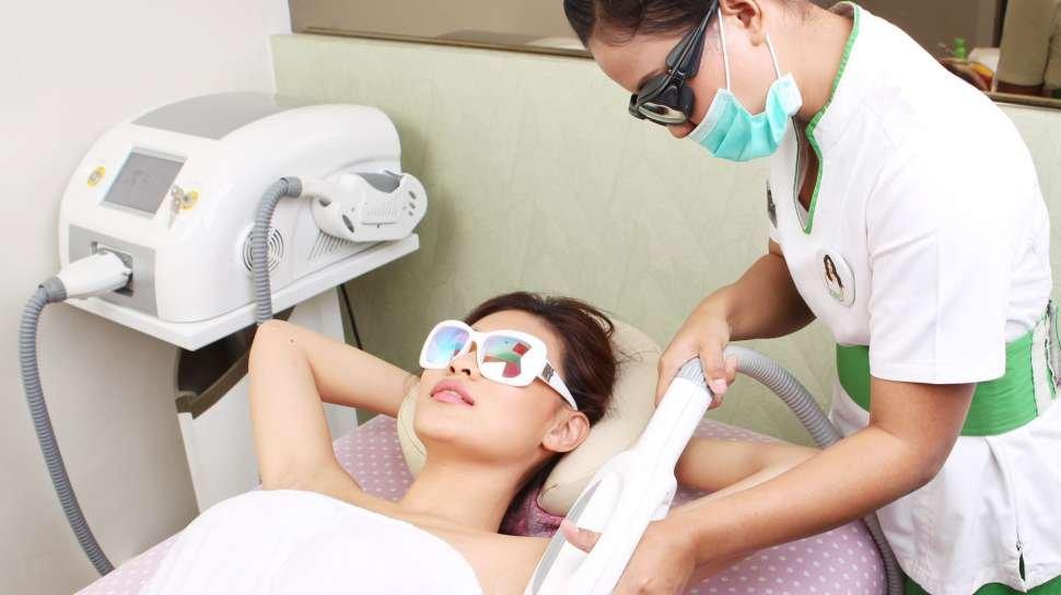 laser untuk hair removal di ketiak