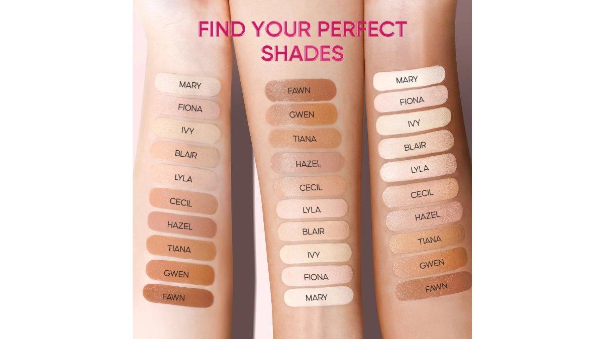 Ilustrasi memilih shade cushion yang cocok dengan undertone.