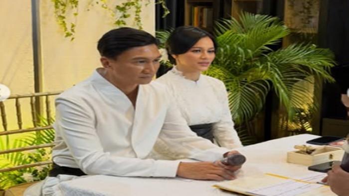 RESMI MENIKAH- Mantan vokalis Drive, Anji Manji yang baru saja resmi melepas status dudanya setelah resmi mempersunting wanita bernama Desmiliana Ariyana, Minggu (24/5/2026)