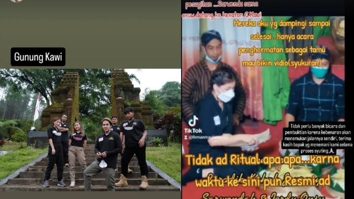 UNGGAH FOTO LAWAS - Tangkapan layar story instagram Sarwendah, dicapture Minggu (24/5/2026).