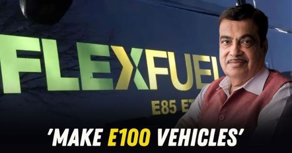 gadkari asks auto makers to build E100 flex fuel vehicles gadkari asks auto makers to build E100 flex fuel vehicles