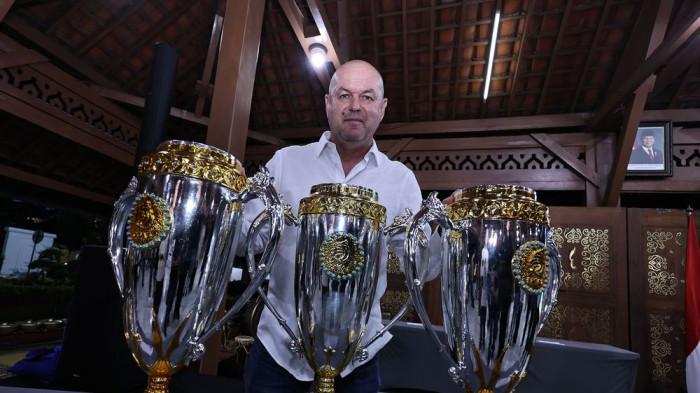 Bojan Hodak dalam kegiatan Ngariung Juara di Pendopo Kota Bandung, Senin, 25 Mei 2026. Bojan kini menjabat sebagai Shareholders Group sebagai Technical Advisor Persib.