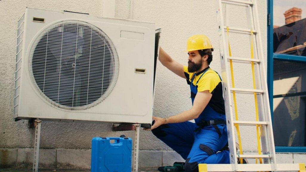 Ilustrasi unit outdoor AC