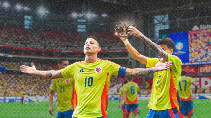 Performa James Rodriguez yang membuat Kolombia tampil mengesankan di Copa America 2024