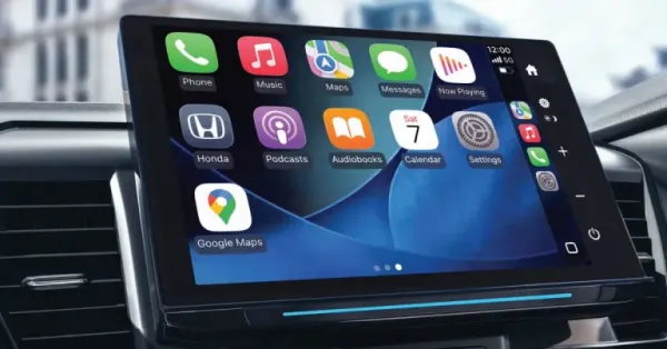 honda city facelift infotainment touchscreen
