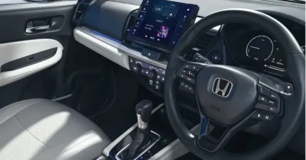 honda city facelift interior
