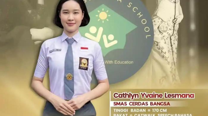 POLEMIK - Dicoretnya nama siswi SMAS Cerdas Bangsa Makassar, Cathlyn Yvaine Lesmana, sebagai calon Paskibraka tingkat nasional di Istana menjadi polemik. 