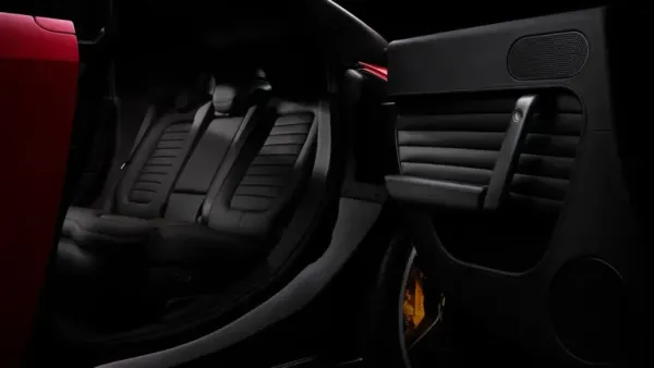ferrari luce electric supercar rear seat ferrari luce electric supercar rear seat