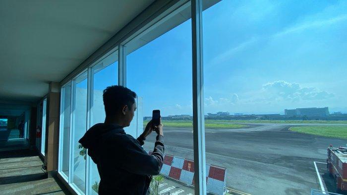 SEPI - Suasana di Bandara Husein Sastranegara, Rabu (25/6/2025). Bandara Husein Sastranegara terlihat sangat sepi setelah penerbangan komersil jet dipindah ke BIJB Kertajati sejka Oktober 2024.