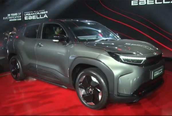 toyota urban cruiser ebella electric SUV