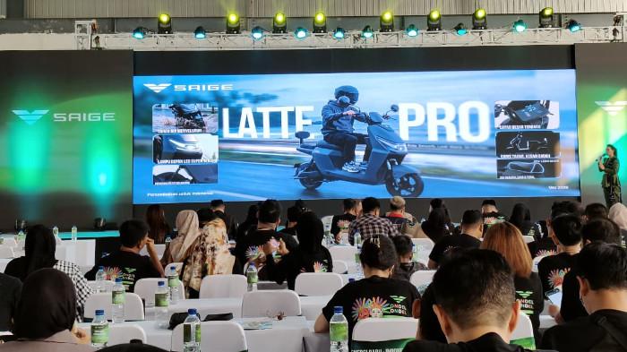 Sepeda listrik Saige Latte Pro