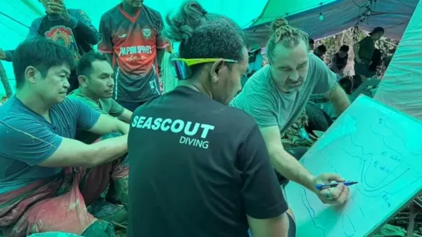 Laos Gold Mining Rescue Mission