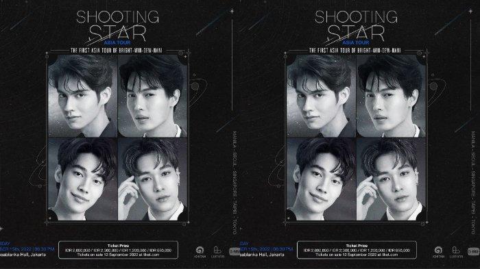 Konser Shooting Star F4 Thailand di Jakarta