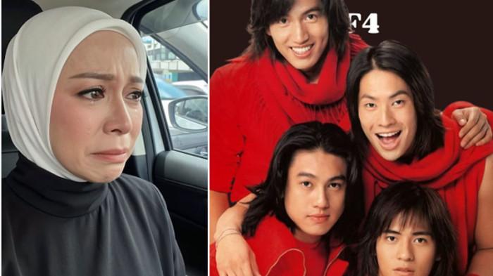 TIKET KONSER F4 - Melly Goeslaw memajang foto wajah yang sedang bersedih dan menangis di media sosialnya karena kehabisan tiket konser reuni F4 di Jakarta.