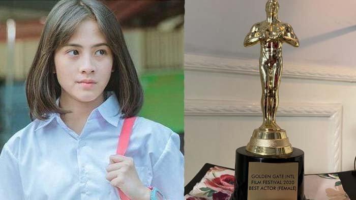 Adhisty Zara raih piala aktris terbaik di Golden Gate International Film Festival