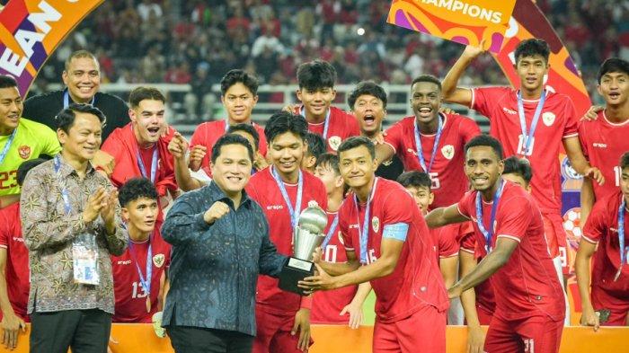 Kapten Timnas U19 Indonesia Dony Tri Pamungkas terpilih sebagai pemain terbaik Piala AFF U19 2024.