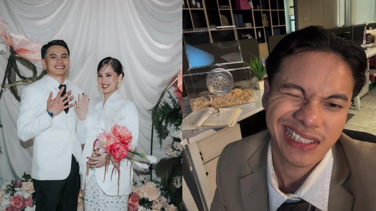 ZARA ADHISTY MENIKAH - Kolase potret pernikahan Adhisty Zara dan sosok suaminya, Tsaqib