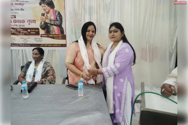  Inauguration of Kathak workshop under the aegis of Sanskar Bharati and Maheshwar Sadhana Fine Arts Center