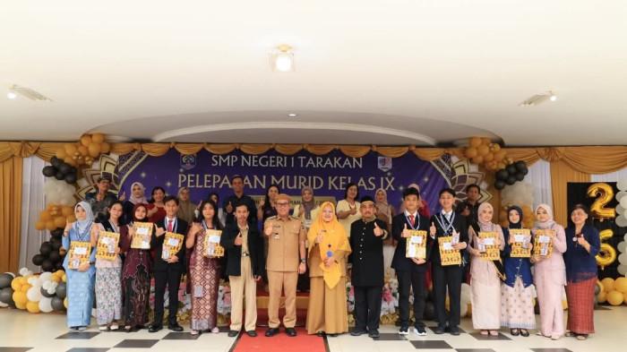 Pelepasan pelajar SMPN 1 Tarakan 02 02062026