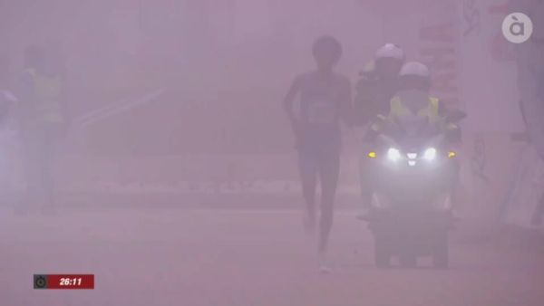 Yomif Kejelcha was recognized as the 10km world record