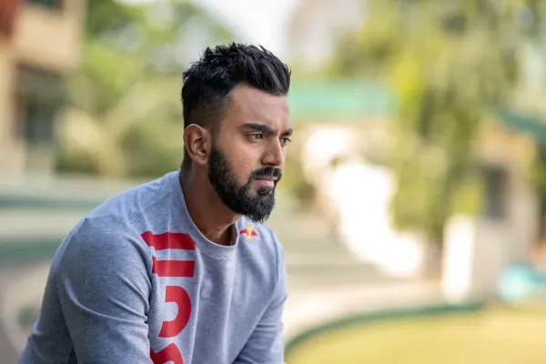 KL Rahul Beard Style