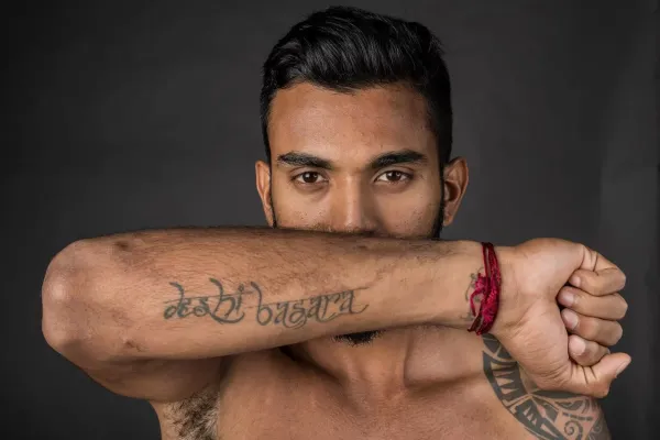 KL Rahul Tattoo