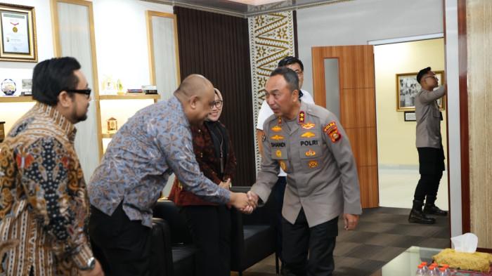 Polda Sumsel dan PT Pusri Palembang memperkuat kerja sama