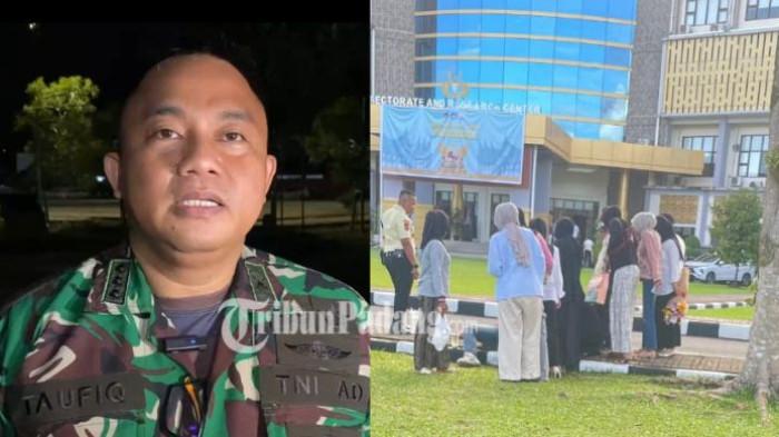 PELURU NYASAR -  Kasus peluru nyasar UNP diduga berasal dari latihan tembak menggunakan senjata laras panjang milik personel TNI yang berlangsung sekitar 800 meter dari Kampus Universitas Negeri Padang (UNP), Selasa (2/6/2026).